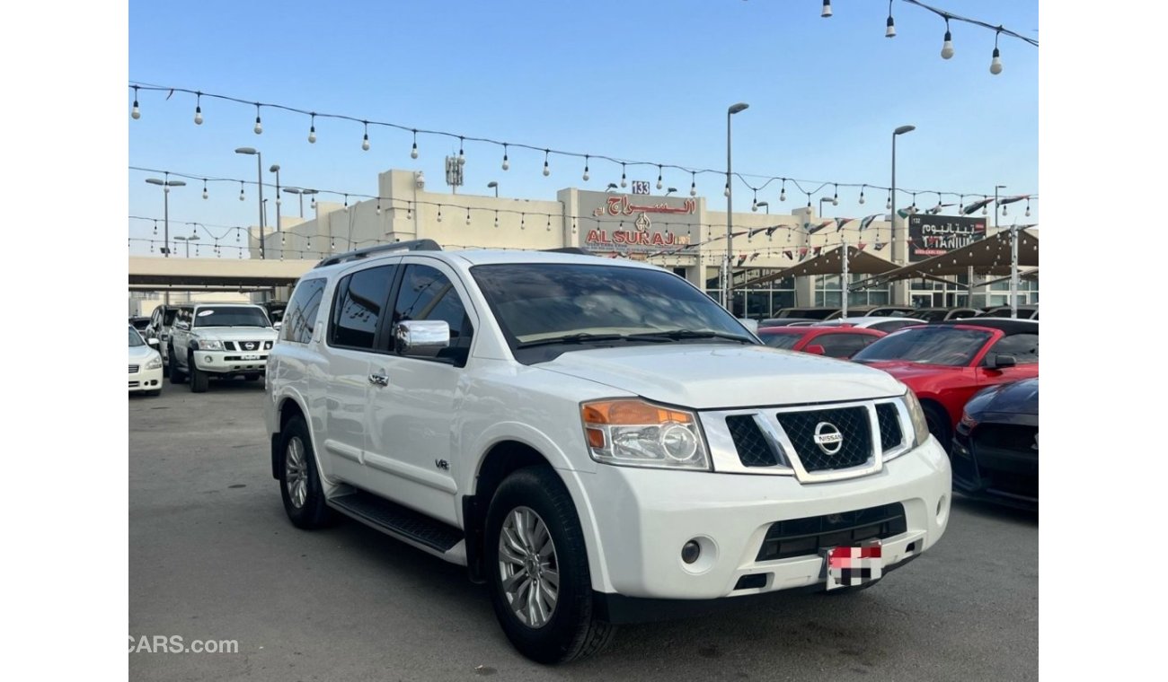 Nissan Armada Model 2010, American, 8 cylinders, SE, automatic transmission, in excellent condition, odometer 2100