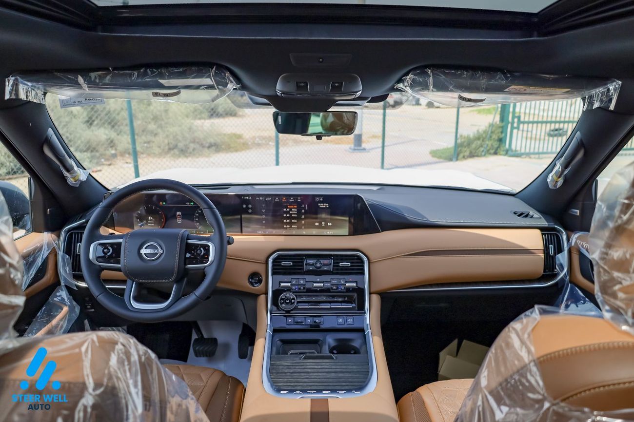 Nissan Patrol LE PLATINUM CITY 2026 GCC 3.5 Twin Turbo | TAN interior | AWD | 9AT | 8 Seater SUV | Export Only