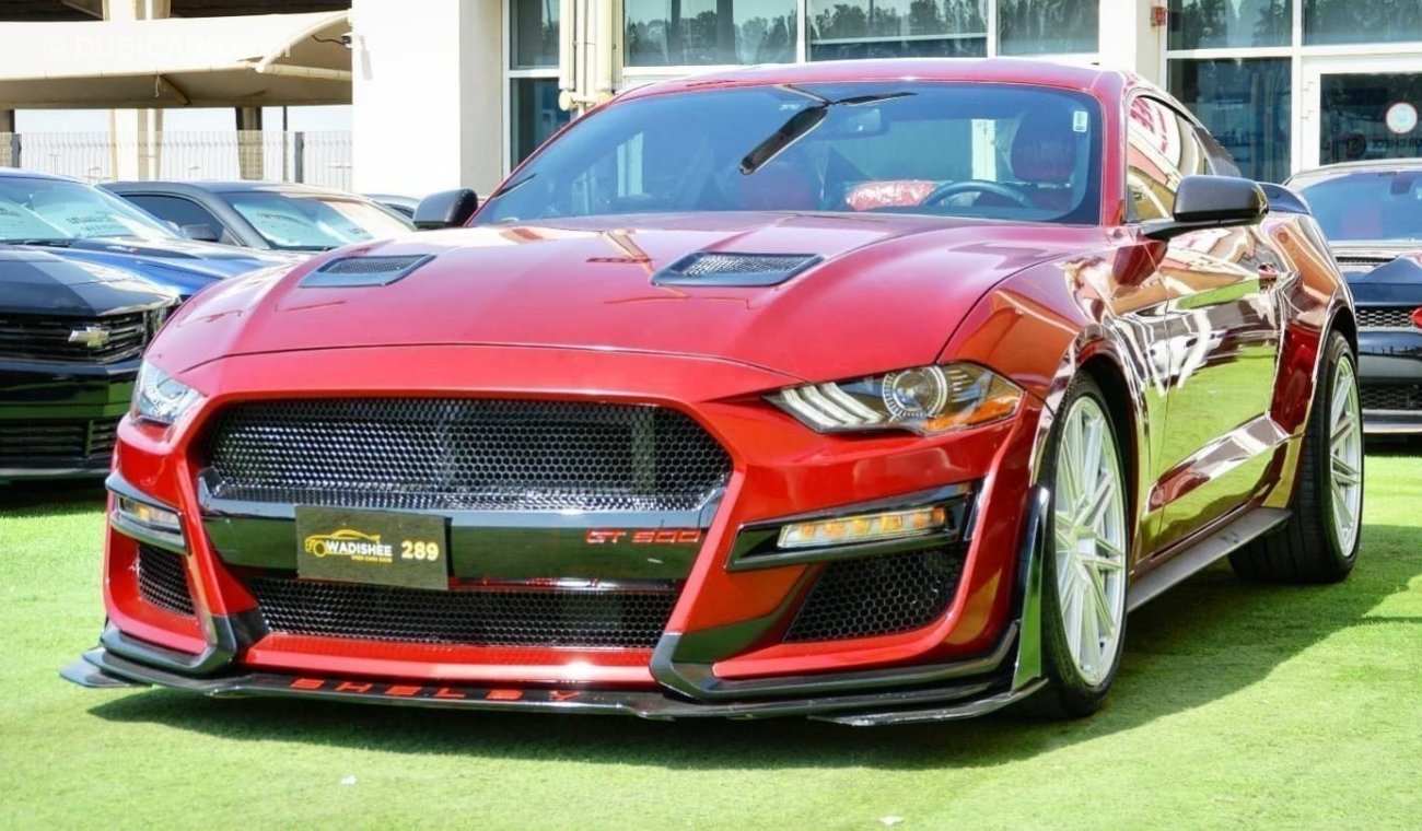 فورد موستانج 50th Anniversary Mustang GT V8 5.0L 2015/ Premium FullOption/ 2020 Shelby Body Kit/ Good Condition