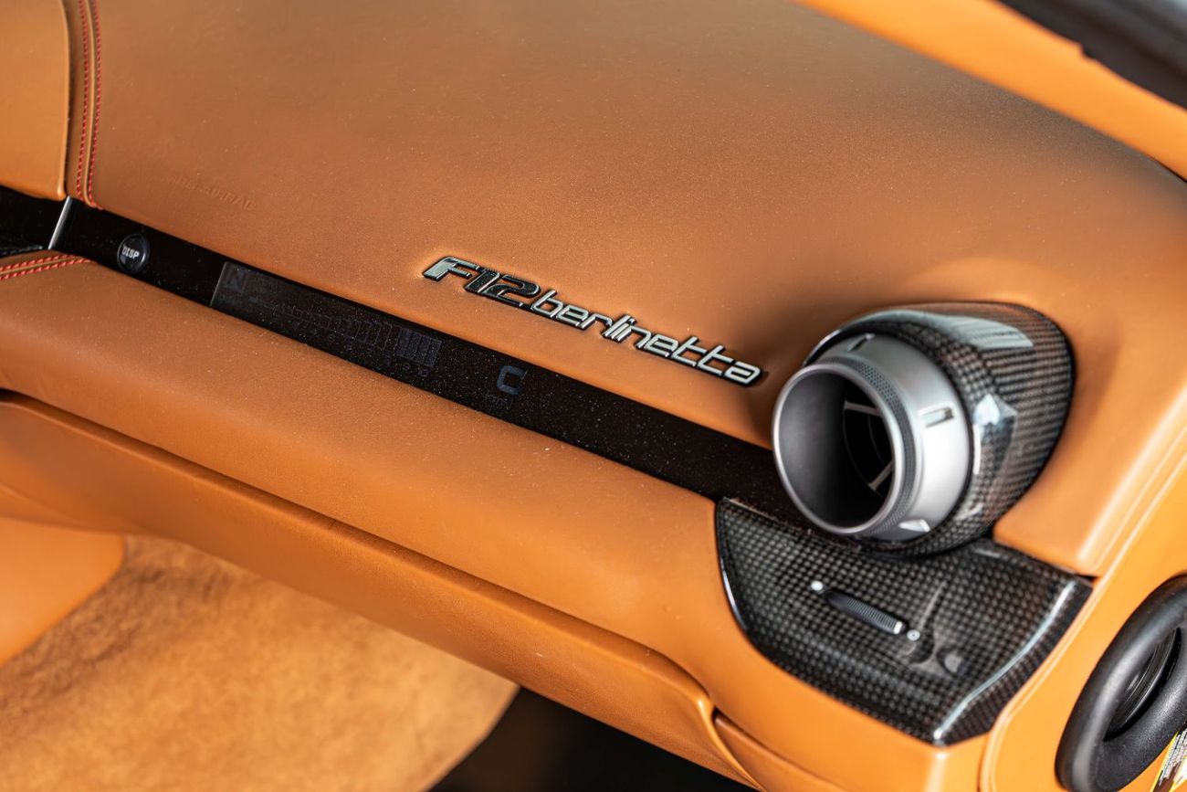 Ferrari F12 Berlinetta Std 6.3L High Specifications-Special Order-Daytona Style Seats-JBL Sound System