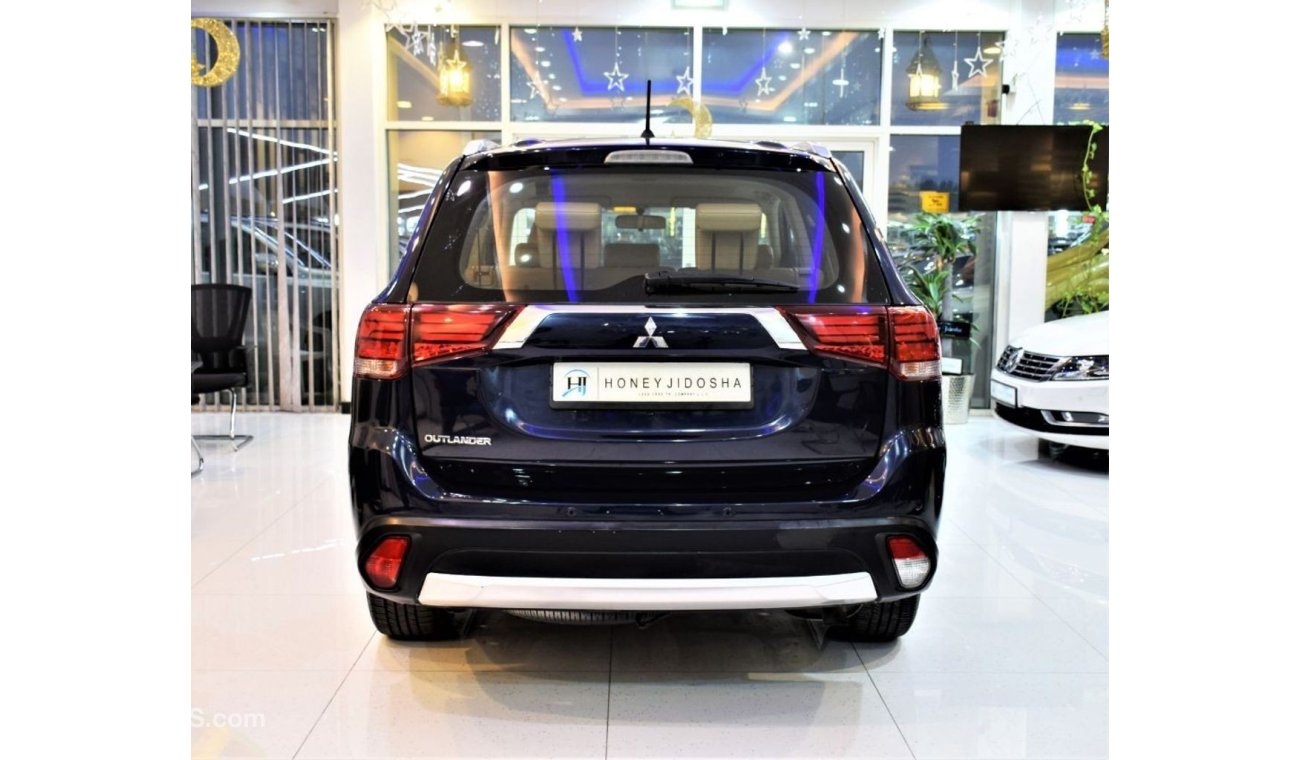 Mitsubishi Outlander AMAZING Mitsubishi Outlander 4WD 2016 Model!! in Dark Blue Color! GCC Specs