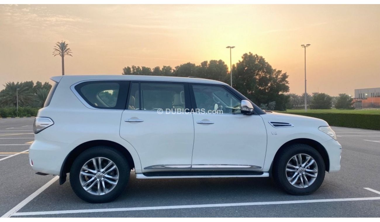 نيسان باترول LE بلاتينوم 1 على 1 رادار تحكم مسار كراسي كهرباء شاشات خلفيه خمس كاميرات بدون حادث بدون