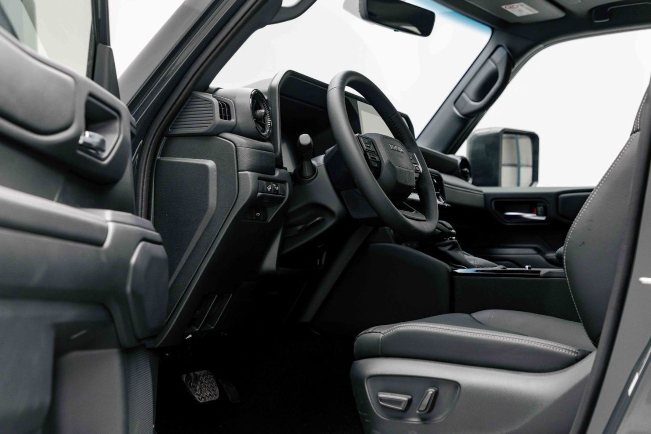 تويوتا برادو MID 2.4L - Dark Grey Inside Black | Export Only