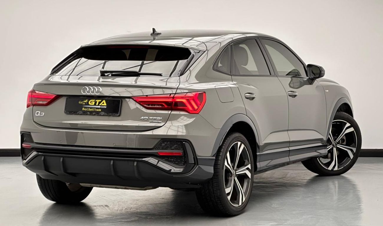 Audi Q3 40 TFSI S Line 2.0L FWD 2023 Audi Q3 Sportback 40TFSI Quattro S-Line Black Edition, Nov/2027 Audi Wa