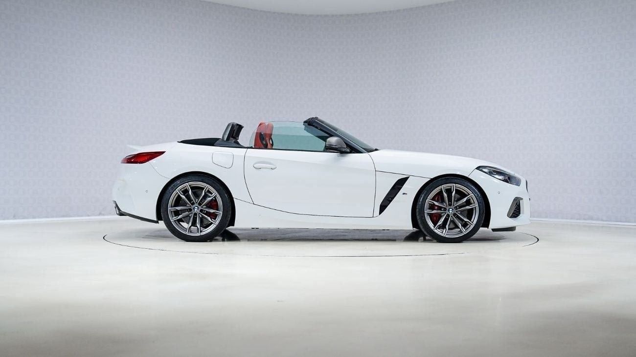 BMW Z4 M40i Roadster | AED 3,219 PM | Warranty Sept-2026 | GCC