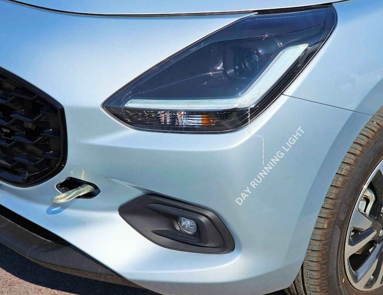 سوزوكي سويفت GLX SUZUKI SWIFT GLX HYBRID || RADAR PETROL AT 1.2L V4 (CODE # SWGLXFOH) SILVER 2026