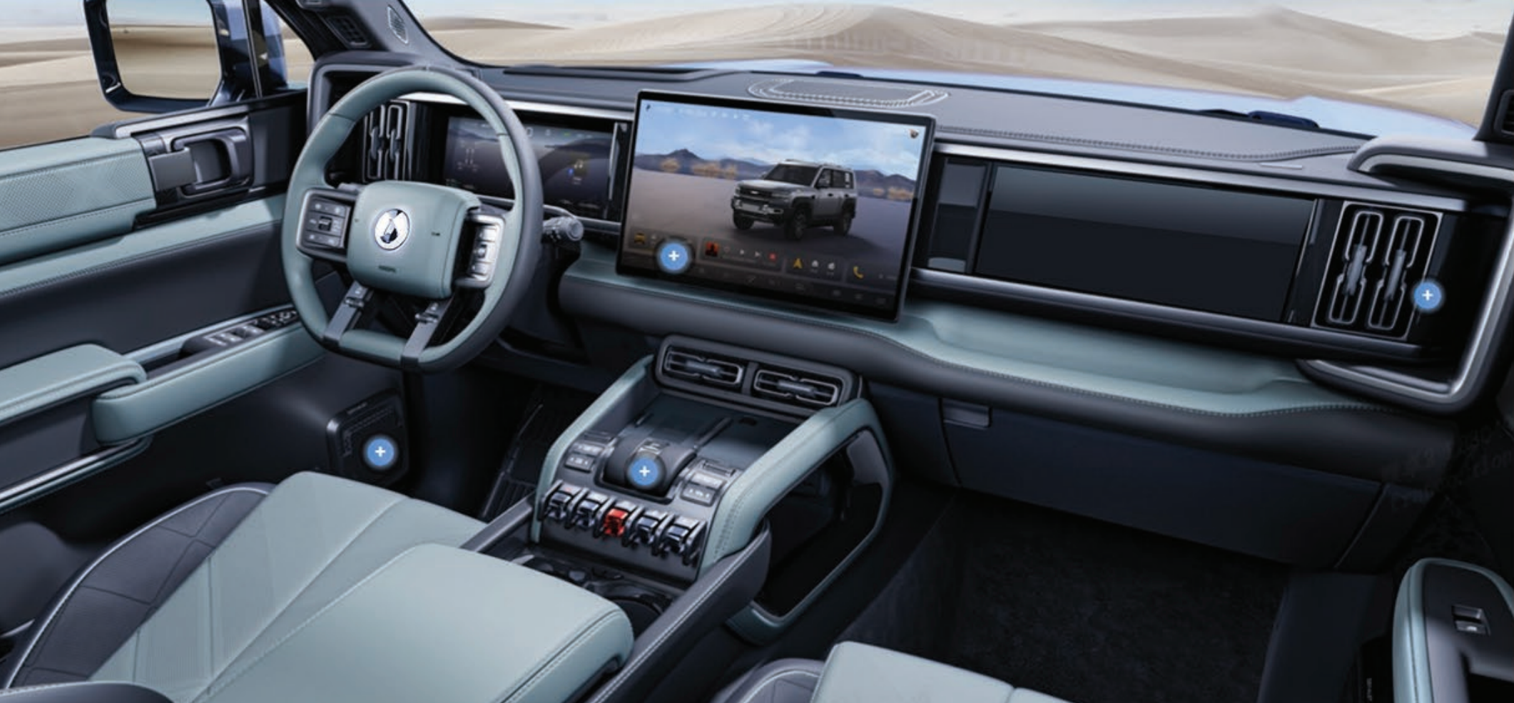 Denza B5 interior - Cockpit