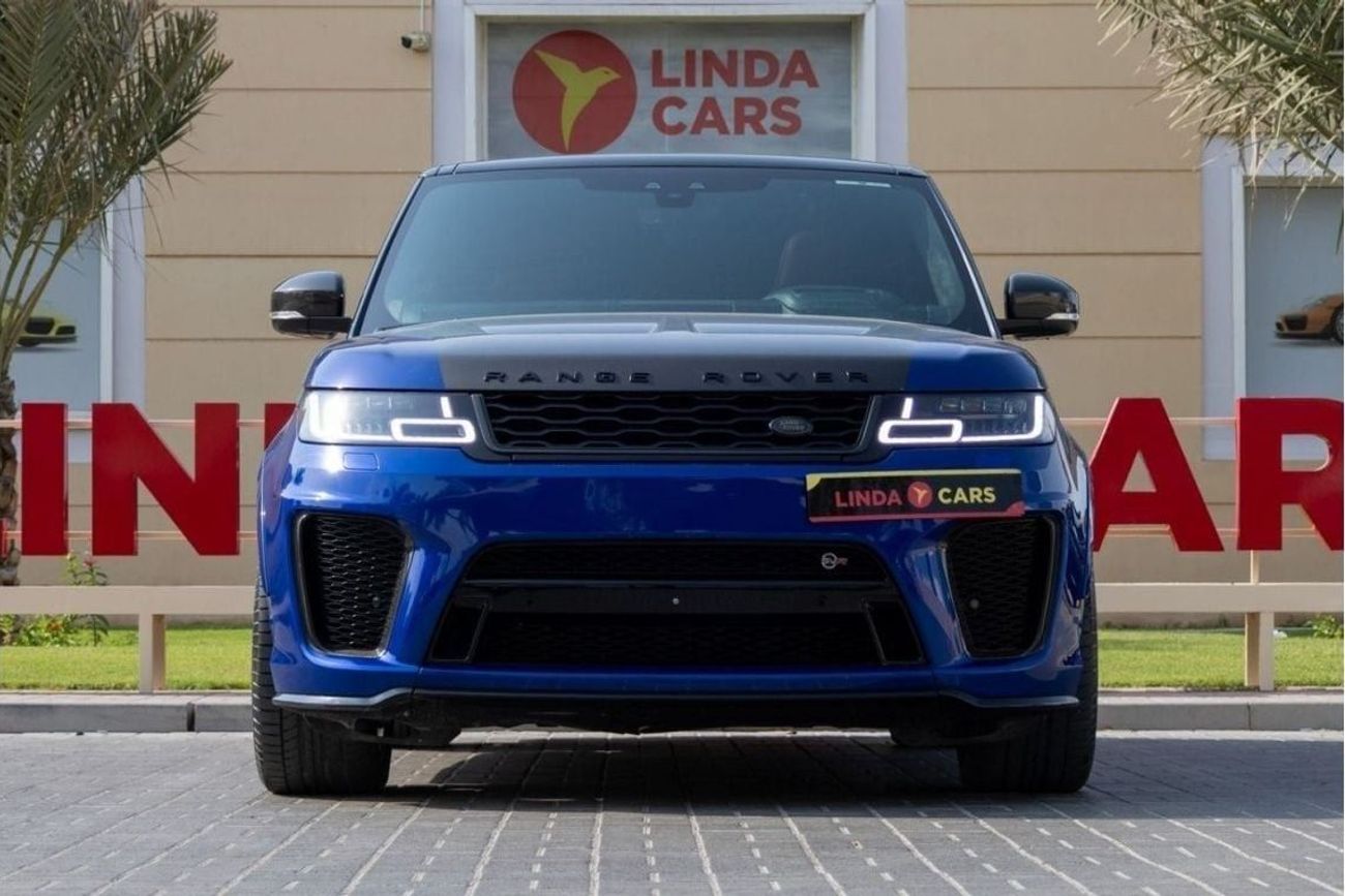 لاند روفر رينج روفر سبورت Range Rover Sport SVR 2019 GCC under Warranty with Flexible Down-Payment.