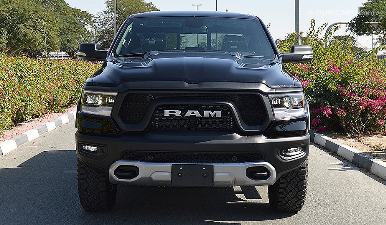 RAM 1500 1500 REBEL 2019, Crew Cab 4X4, 5.7 V8 GCC, 0km with 3 Years or 100,000km Warranty