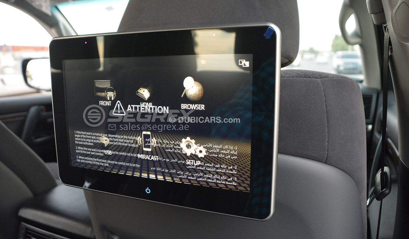 Toyota Land Cruiser LC200 4.5 GXR WITH KDSS & Rear DVD, Moquette, Remote Start