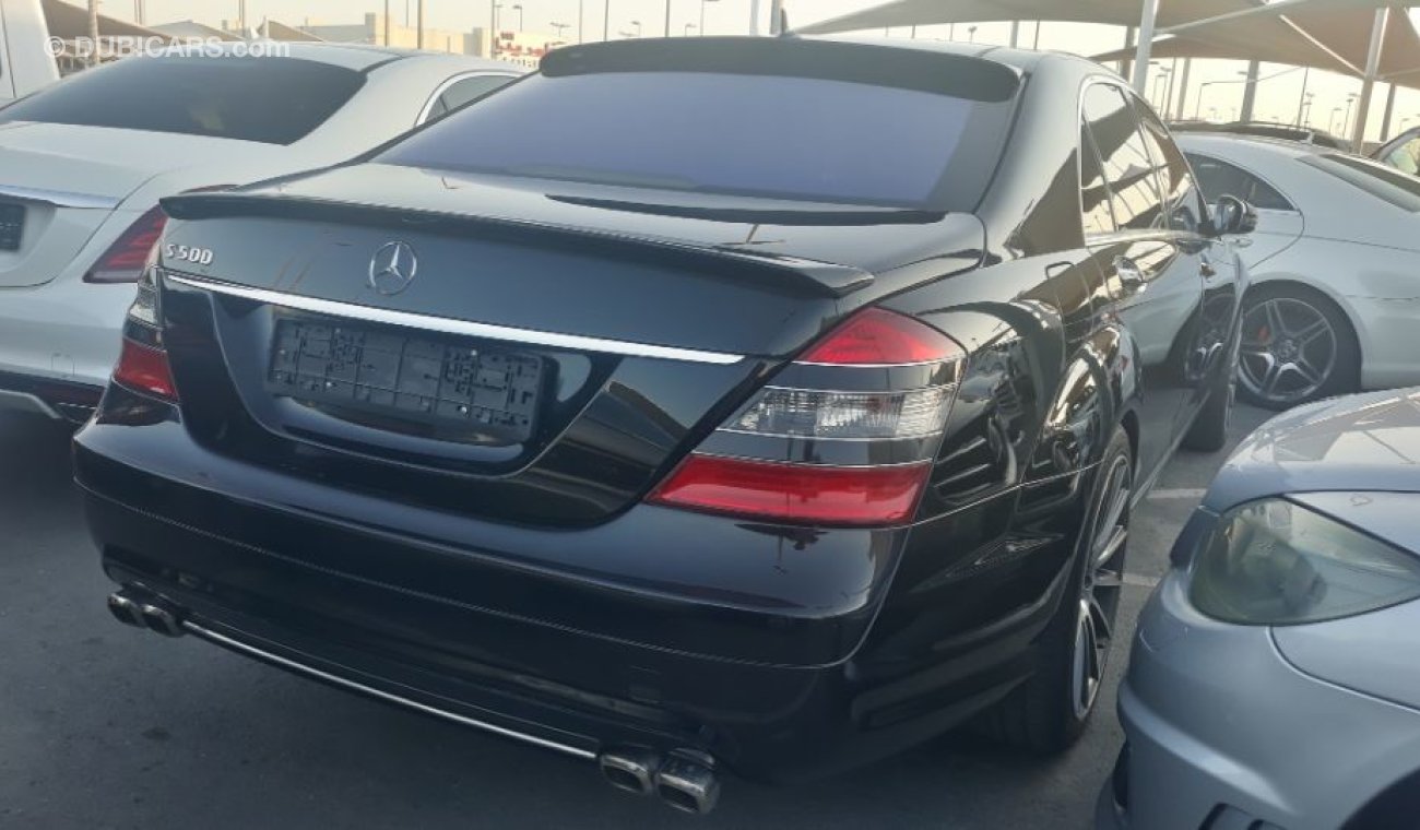 مرسيدس بنز S 500 2006 Full options Gulf specs specs  Panorama Night vision 3 DVD