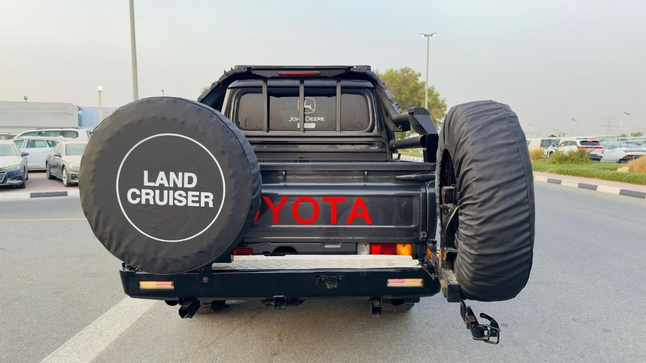 Toyota Land Cruiser Pick Up MODIFIED TO 2024 MODEL | DOUBLE CABIN | MANUAL TRANSMISSION | RHD | 2016 | Back Swing Double Spare W