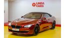 بي أم دبليو 650i BMW 650i M-Kit Convertible 2011 GCC.