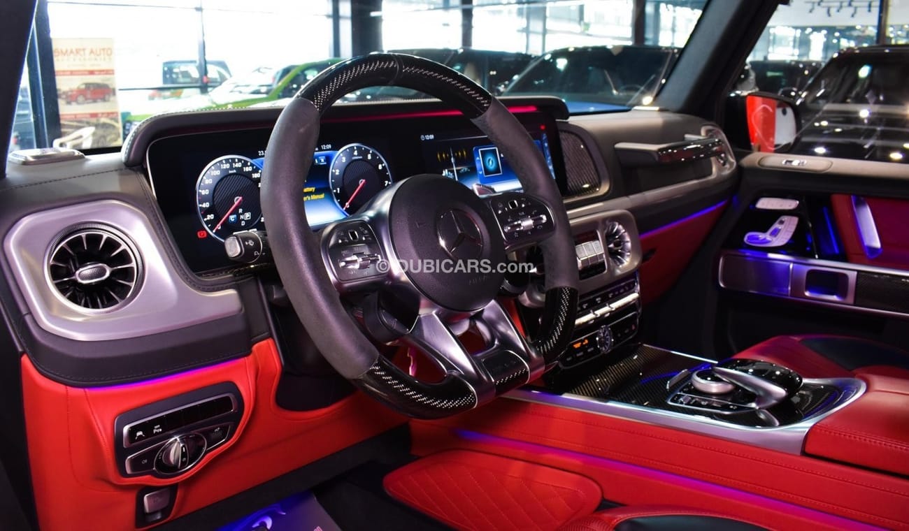 Mercedes-Benz G 63 AMG BRAND NEW MERCEDES BENZ G 63 AMG - 2021 - FULL CARBON FIBER - NIGHT PACKAGE - BACK DVD