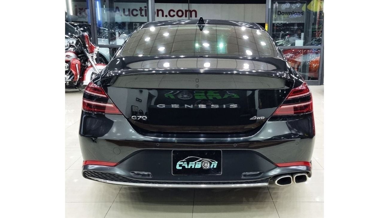 جينيسس G70 GENESIS G70 2022 IN PERFECT CONDITION WITH ONLY 27K KM FOR 115K AED