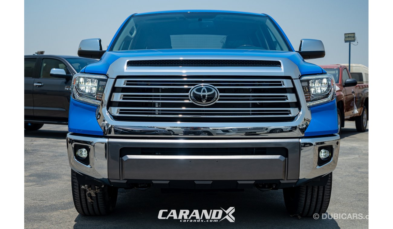 New Toyota Tundra 1794 Edition Voodoo Blue 2021 for sale in Dubai - 464145