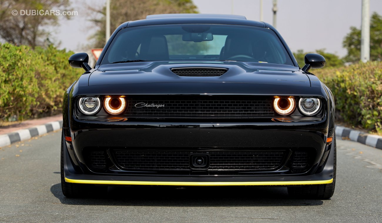 Dodge Challenger 2020 Scatpack, WIDEBODY, Carbon Edition, 6.4 V8 GCC, 0km W/ 3 Yrs or 100K km Warranty