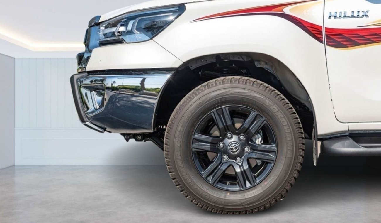 تويوتا هيلوكس 2024 TOYOTA HILUX PICKUP DLX DOUBLE CAB  2.4L DIESEL 4WD AUTOMATIC - EXPORT ONLY