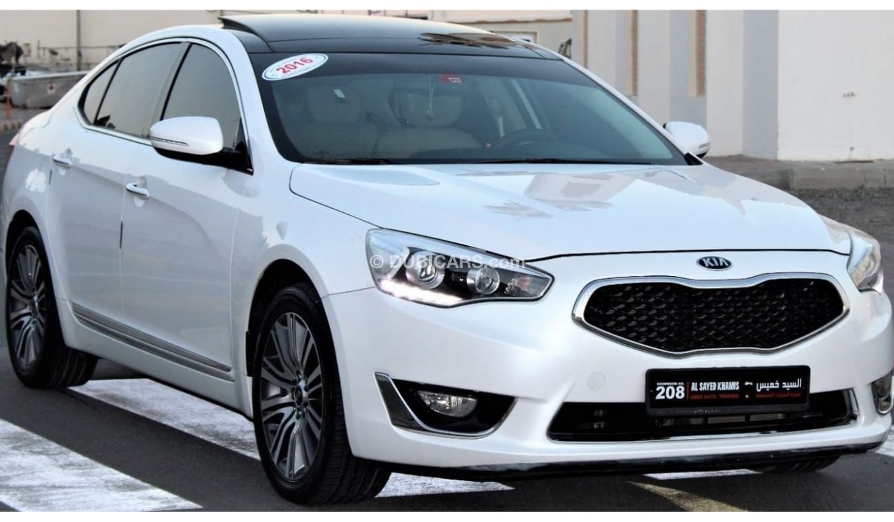 Kia Cadenza Kia Cadenza 2016 GCC No. Full option in excellent condition, without accidents, there is a cosmetic