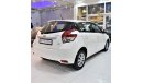 تويوتا يارس EXCELLENT DEAL for our Toyota Yaris SE 2016 Model!! in White Color! GCC Specs