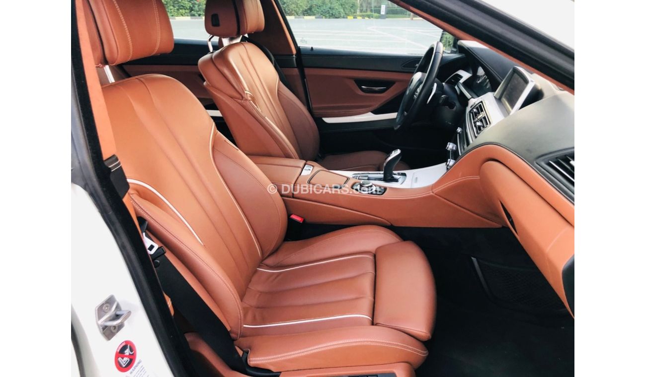 BMW 650i Luxury MODEL 2013 GCC CAR PREFECT CONDITION INSIDE AND OUTSIDE FULL OPTION PANORAMIC ROOF LEATHER SE