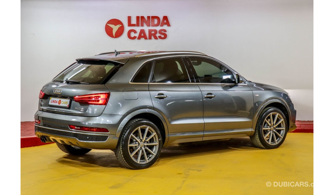 Audi Q3 RESERVED ||| Audi Q3 S-line 2018 GCC under Warranty Agency with Zero Down-Payment.