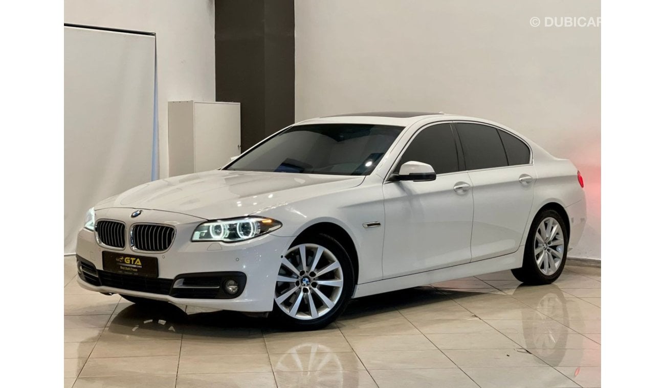 بي أم دبليو 528i 2015 BMW 528i, Full BMW Service History, Warranty, GCC