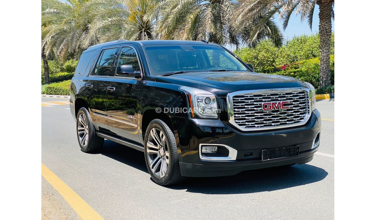 جي أم سي يوكون دينالي جي ام سي يوكن دينالى 2019 خليجي فل ابشن بحاله ممتازه صبغ وكاله