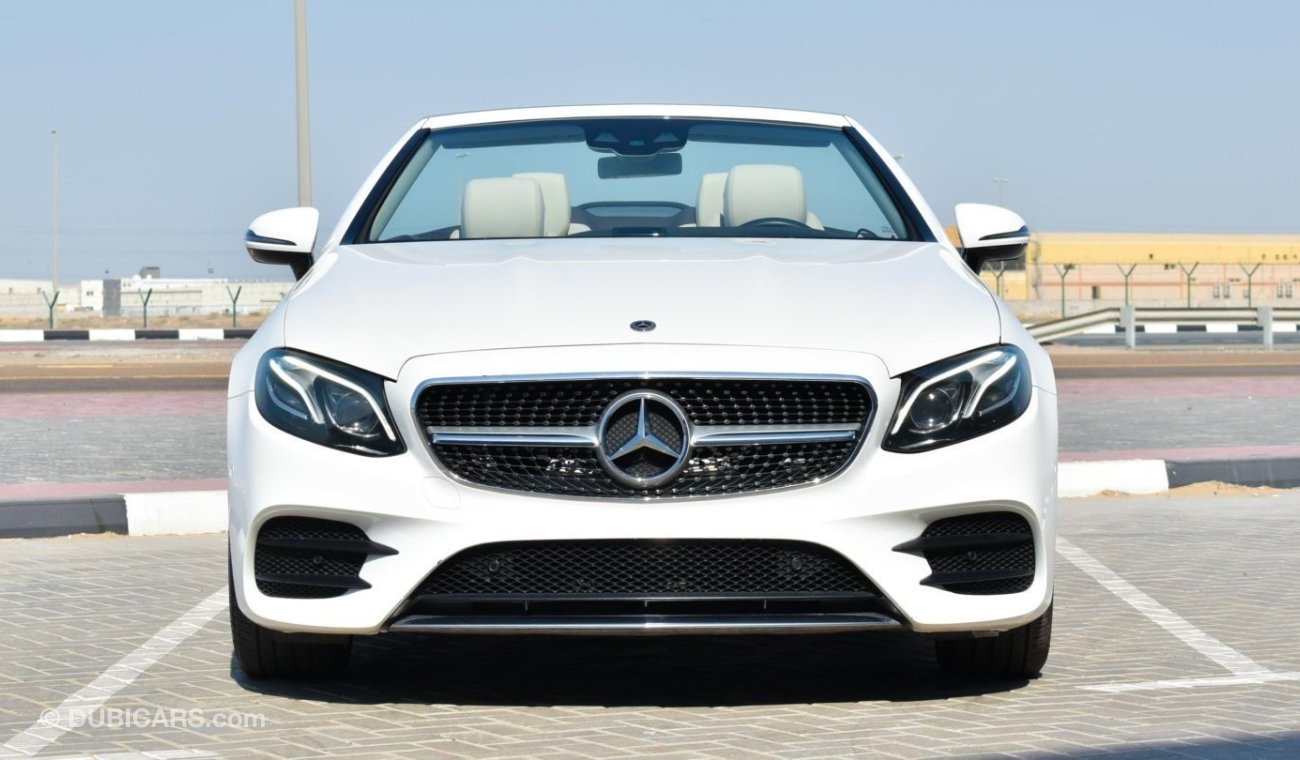 مرسيدس بنز E200 كوبيه AMG CABRIOLET DIESEL Perfect Condition Low Kilometers Fully loaded