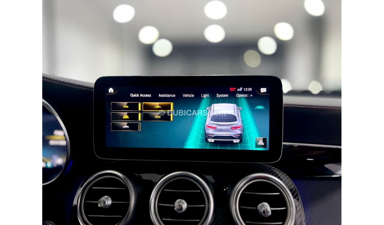 Mercedes-Benz GLC 63 AMG coupe (low mileage) fully loaded