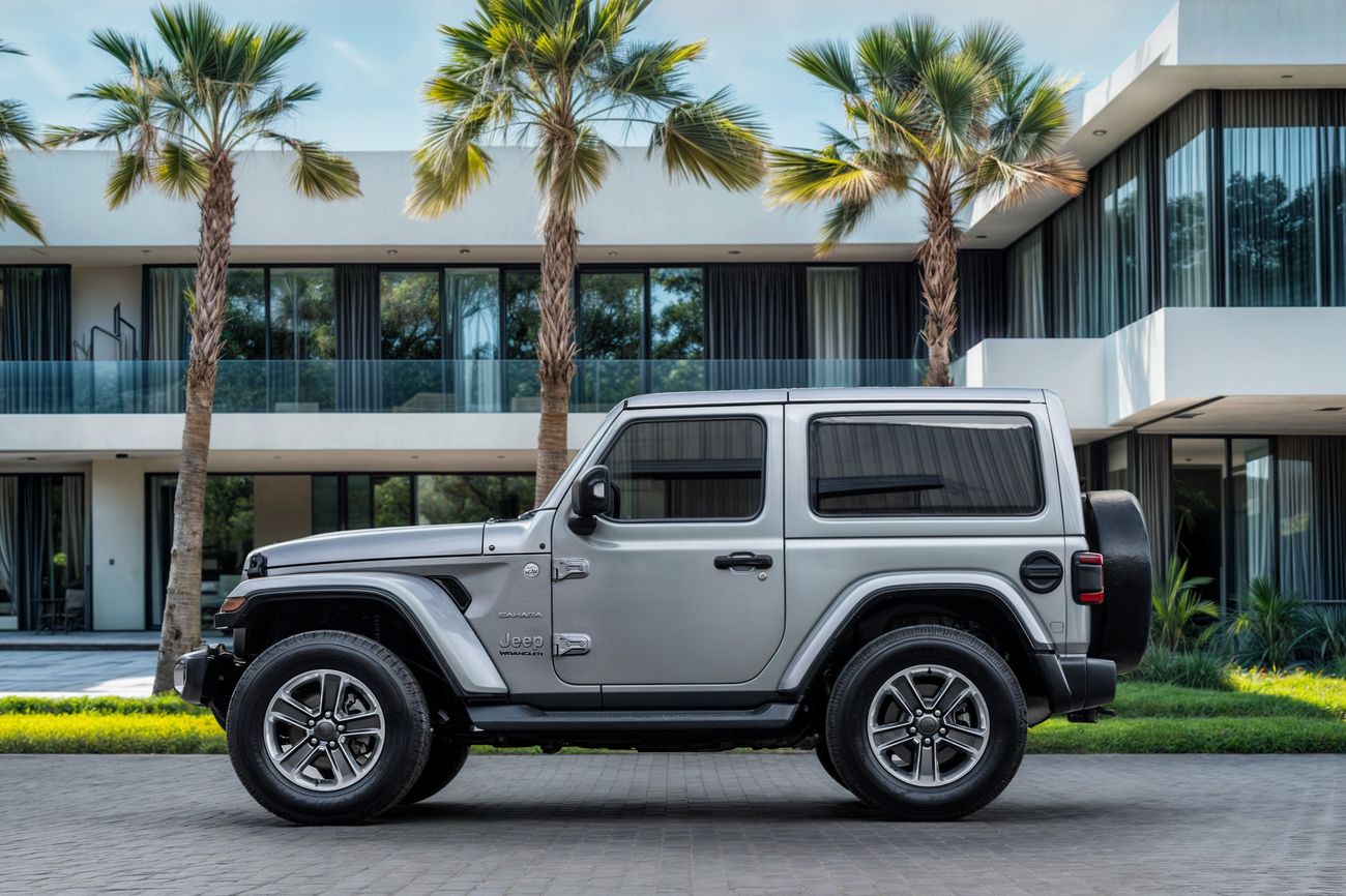 Jeep Wrangler Wrangler Sahara | 2,350 P.M | 0% Downpayment | Service History! | Ramadan Offer!