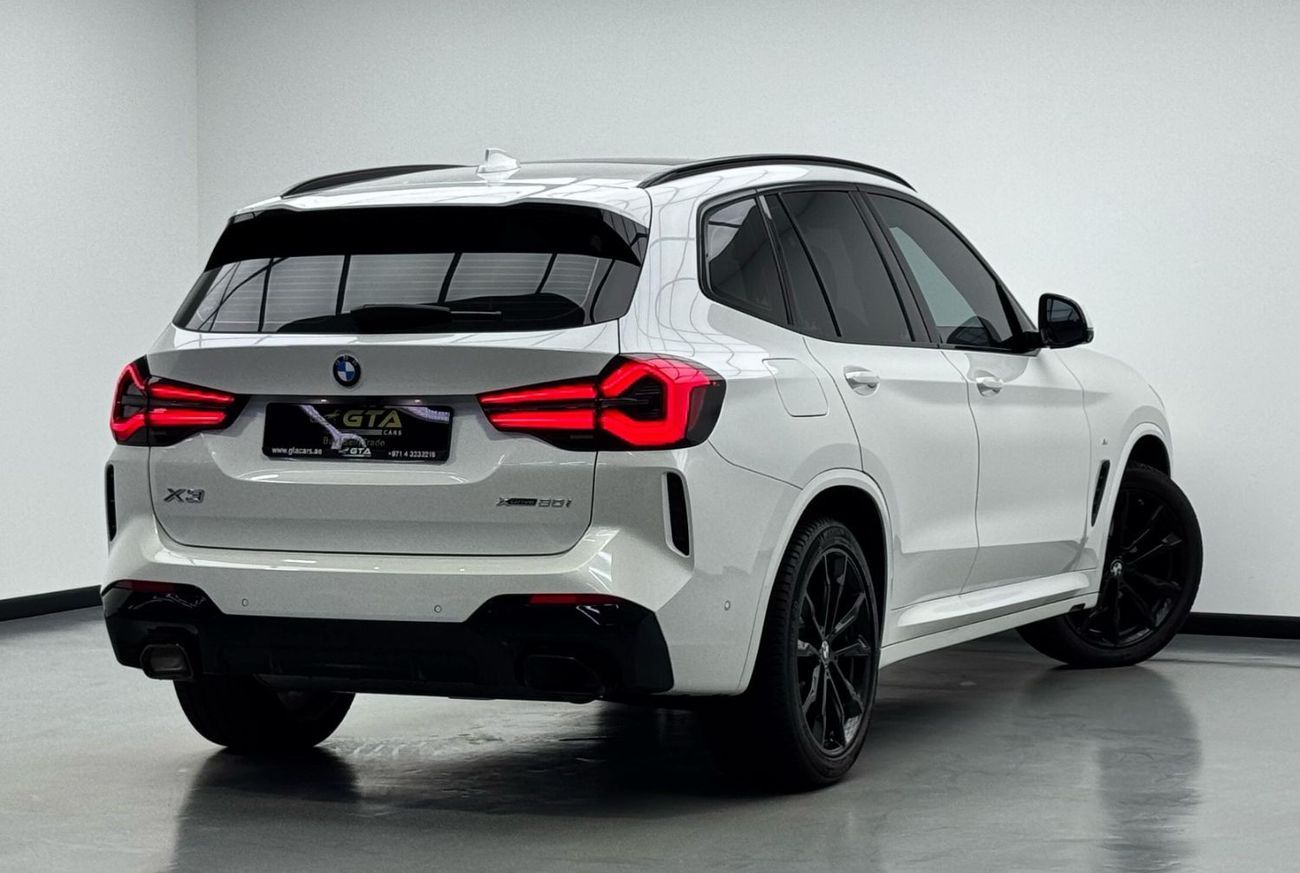 بي أم دبليو X3 xDrive 30i M Sport 2.0L 2022 BMW X3 xDrive30i M Sport, 2027 BMW Warranty + Service Pack, Very Low Km