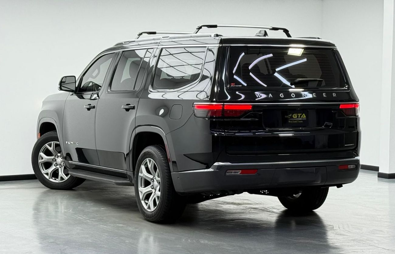 جيب واجونير 2022 Jeep Wagoneer Series II, 1 Year Warranty, Full Agency Service History, GCC