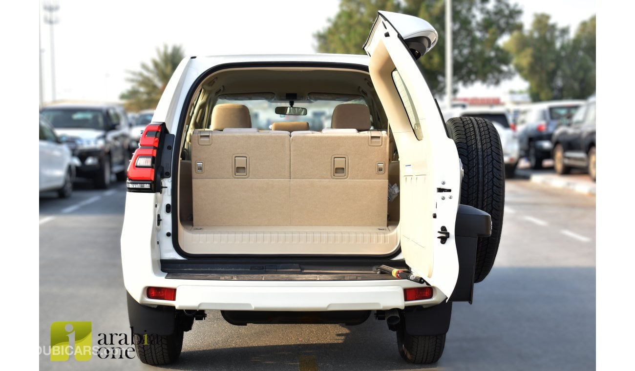 تويوتا برادو - TX - 2.7L - STANDARD OPTION with FABRIC SEATS (SPARE BACK DOOR)