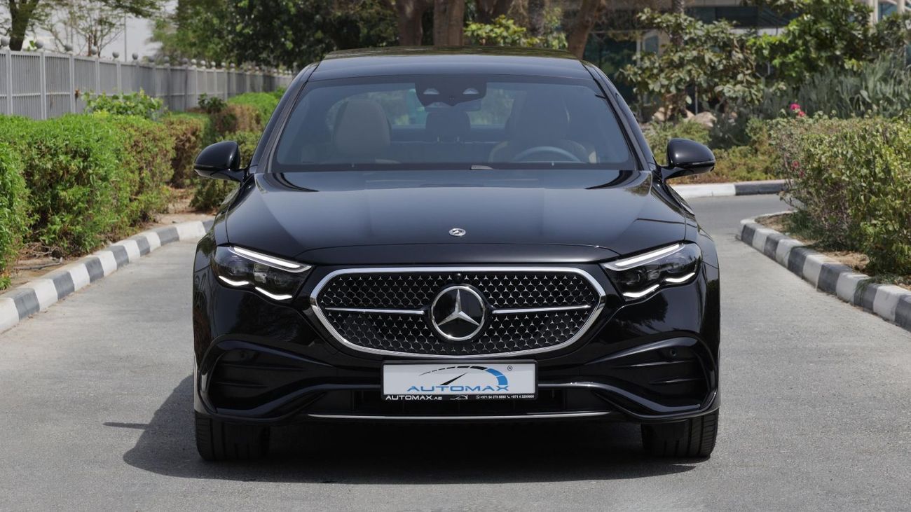 مرسيدس بنز E300 AMG EQ Boost 2.0T RWD 2026 GCC 0Km With 2 Years Unlimited Mileage Warranty @Official Dealer