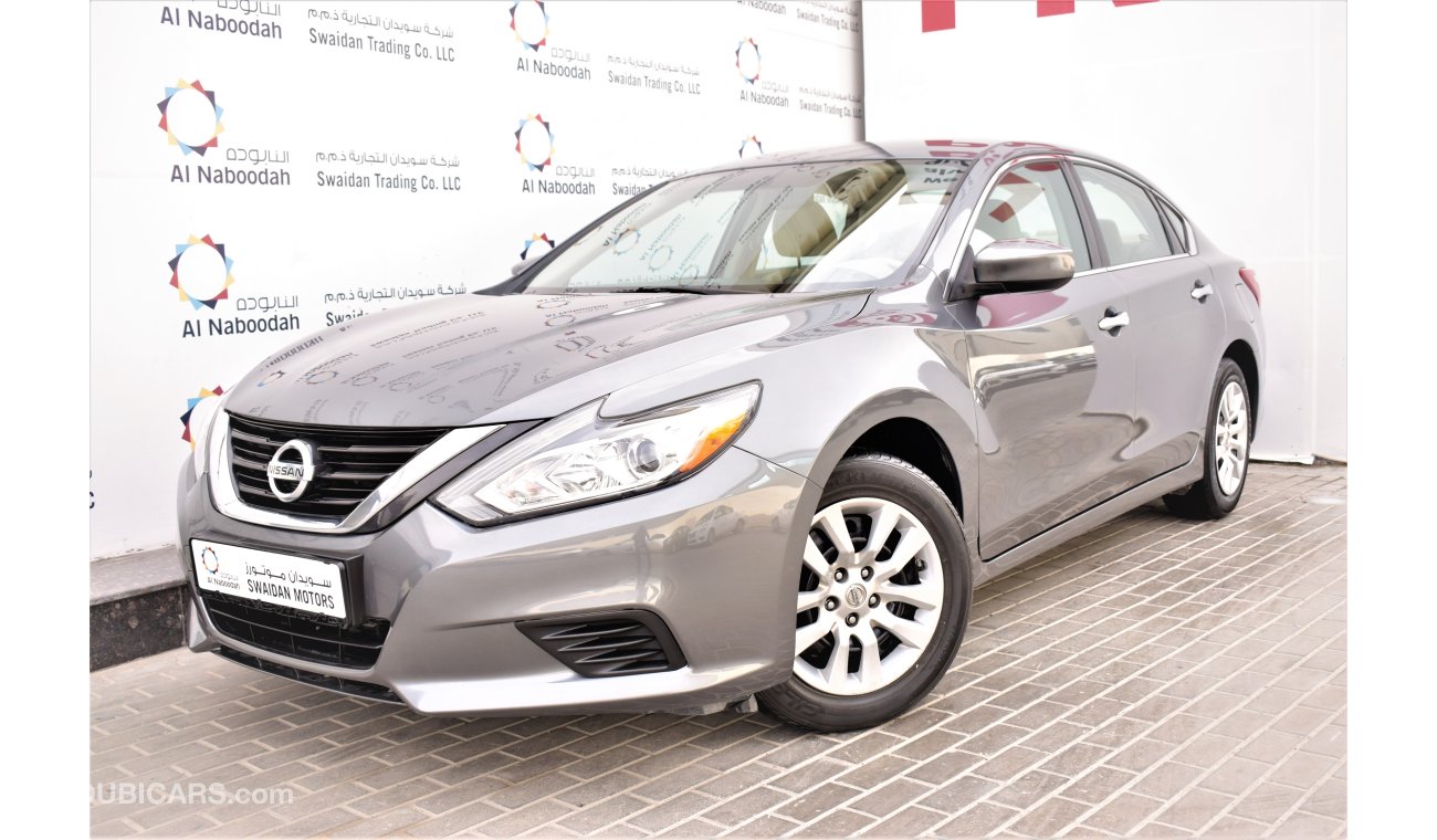 Nissan Altima AED 1135 PM | 0% DP | 2.5L S GCC WARRANTY NAVIGATION REAR CAMERA
