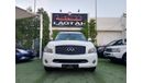 إنفينيتي QX56 خليجى موديل 2011 رادار خمس كاميرات فتحة جلد بصمه مثبت سرعة تحكم رنجات بحالة ممتازة