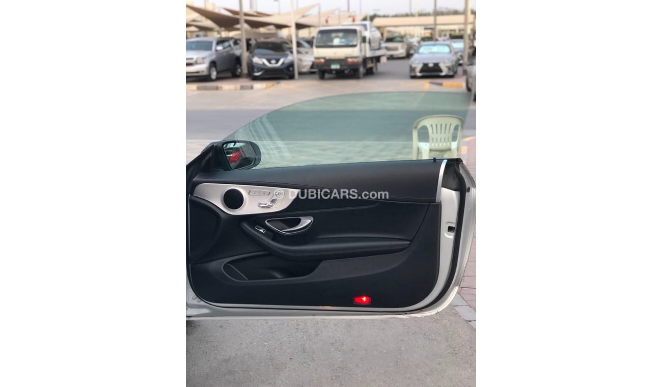 Mercedes-Benz C 200 Coupe Mercedes Benz C200 coupe model 2017 GCC car perfect condition full option low mileage panoramic roof