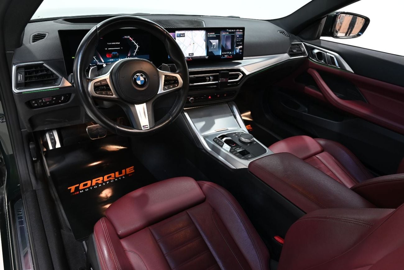 BMW 420i M SPORT 2024 BMW 420i Coupe M-Sport, 11/12/2028 BMW Warranty And Service Pack, BMW Service History, GCC