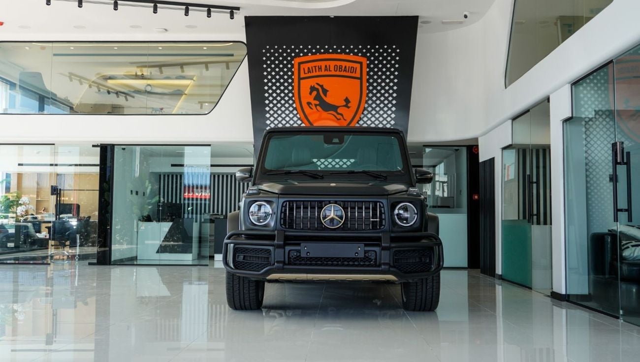 Mercedes-Benz G 63 AMG Mercedes G63 |Night Black Magno |Gold Topstitching Interior |2024 |GRAND EDITION | LIMITED 1 of 1000