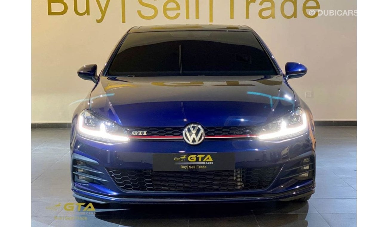 فولكس واجن جولف 2018 Volkswagen GTI, VW Warranty+Service Contract, GCC, Low Kms