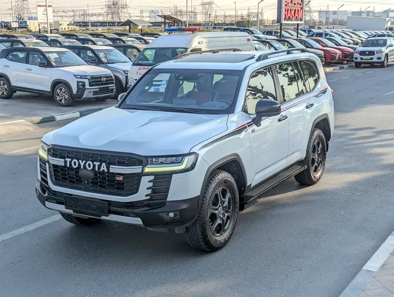 تويوتا لاند كروزر GR Sport | 3.3L Twin-Turbo V6 Diesel | Full Option | GCC Specs | Luxury 4WD SUV
