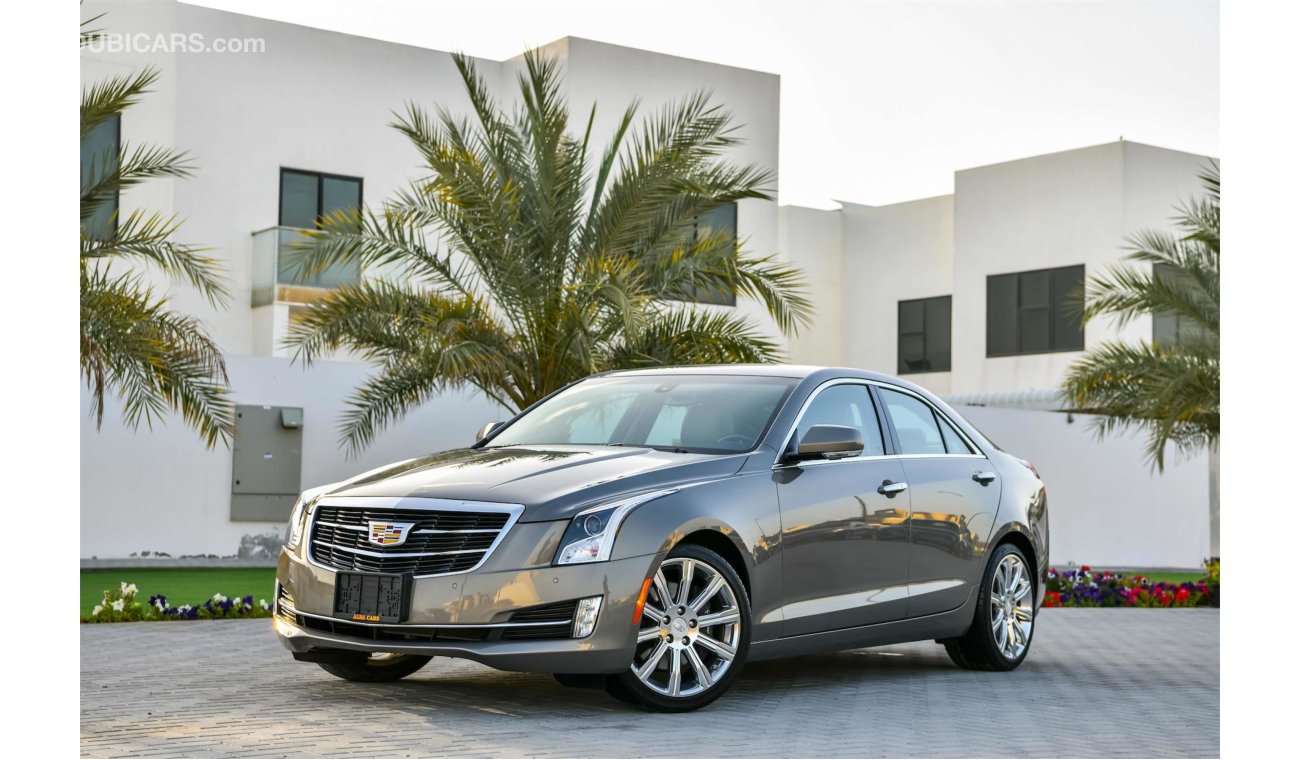 Cadillac ATS Agency Warranty and Service Contract! GCC - AED 1,514 PER MONTH - 0% DOWNPAYMENT