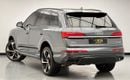 Audi Q7 55 TFSI quattro 3.0L 2021 Audi Q7 55 TFSI Quattro S-Line Black Edition, 1 Year Warranty Unlimited Km