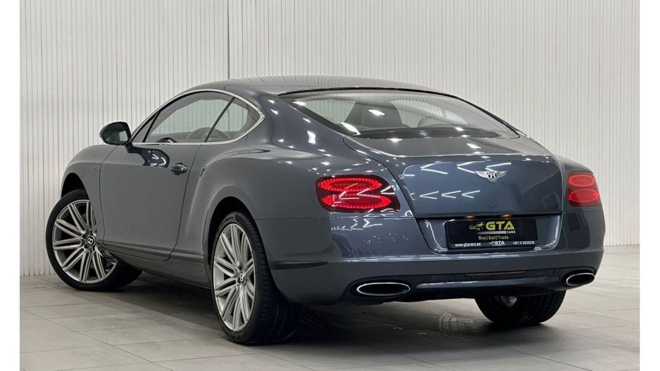 بنتلي كونتيننتال جي تي 2014 Bentley Continental GT Speed W12, Full Service History, Very Low Kms, GCC