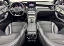 Mercedes Benz GLC 63 AMG 2018 Mercedes-Bez GLC63 AMG 4MATIC+, Full Service History, Excellent Condition, GCC