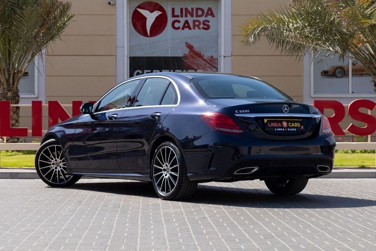 Mercedes-Benz C 200 Mercedes-Benz C200 2018 GCC under Warranty with Flexible Down-Payment.