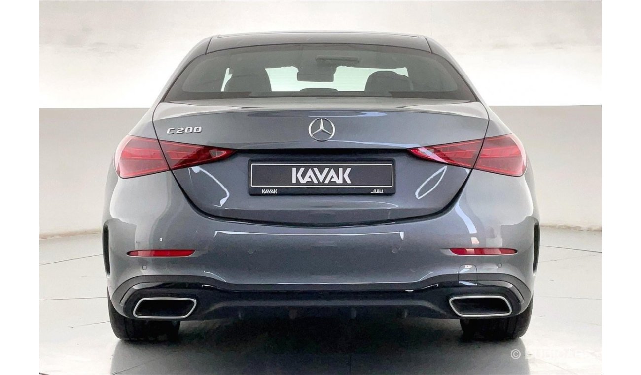 مرسيدس بنز C 200 Premium + (AMG Line) | سنة ضمان مجانية | خالية من أضرار الفيضانات