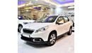 بيجو 2008 AMAZING Peugeot 2008 2015 Model!! in White Color! GCC Specs