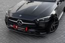 Mercedes Benz C200 C200 AMG | 3,134 P.M | 0% Downpayment | GARGASH WARRANTY & SERVICE!